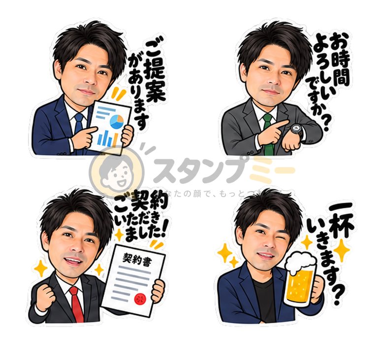 サンプル4個(透かし入り)